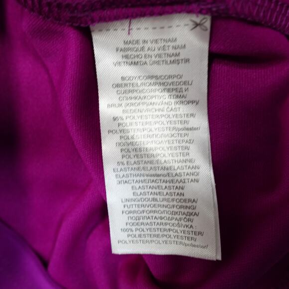 Ralph Lauren Dress Womens 8 Jersey Twist Front Sheath Ruched Midi Pink Stretch - Picture 3 of 9